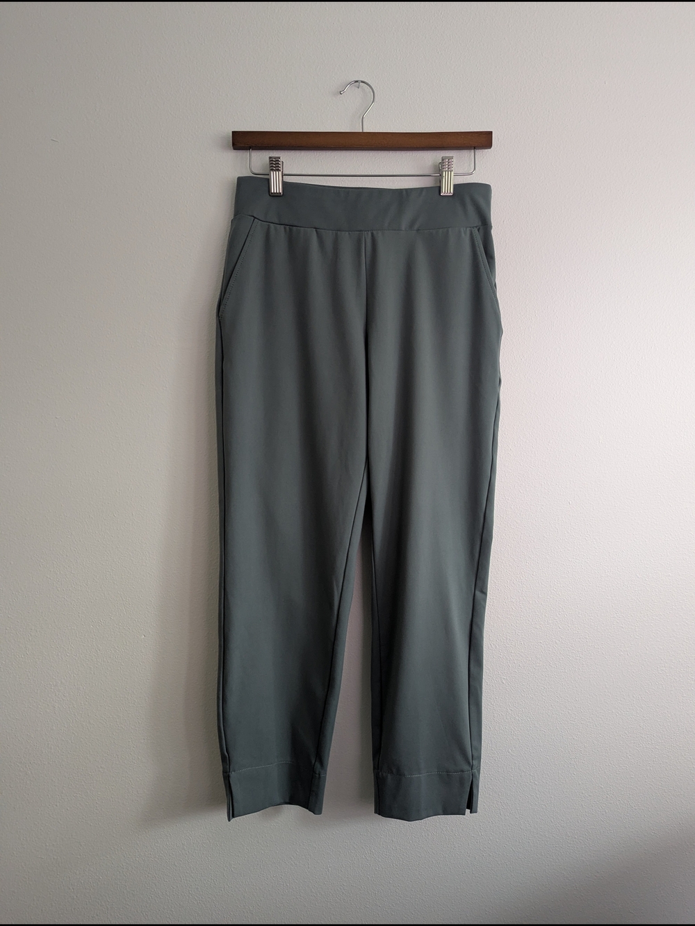 Rachel Zoe Womens's Slate Blue Dress Pants – Modern Straight Taper